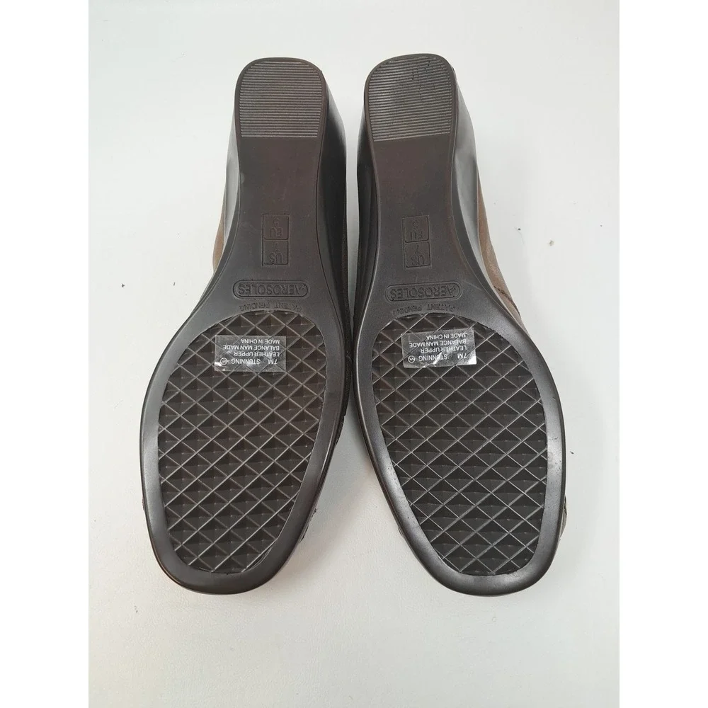 AEROSOLES wedge stitch